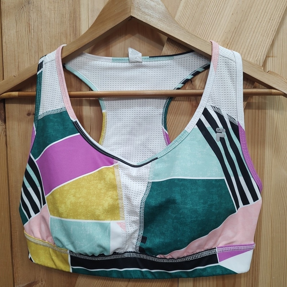 FILA PERFORMANCE SPORTS Bra Sz XL High Impact Racerback Running Workout Gym